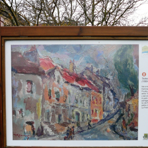 La Frette sur Seine : le parcours des peintres ( photo : F Detry )