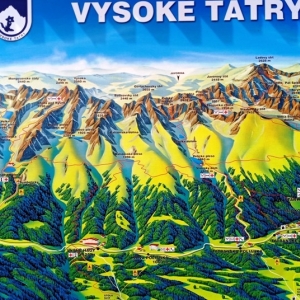 Situation de Nový Smokovec ( photo : F. Detry )