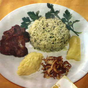 Au restaurant "Flor de Ipe" à Goias ( Photo F. Detry )