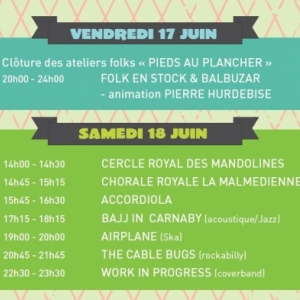 17 et 18 juin  Programme FAITES de la MUSIQUE