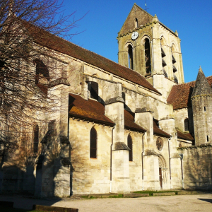 L'église d'Auvers  ( photo : F. Detry )
