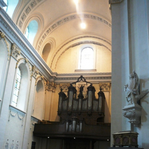 La cathédrale de Malmedy ( photo : F. Detry ) La cathédrale de Malmedy ( photo : F. Detry )