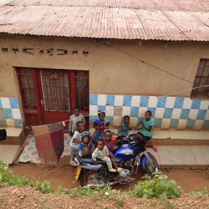 Scène quotidienne à Kigali
