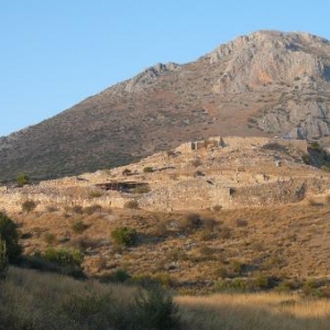 Le site de Mycenes (13eme s. avt JC)