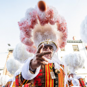 Carnaval de binche 2023 gilles de binche folklore cortège ©Mathieu Golinvaux