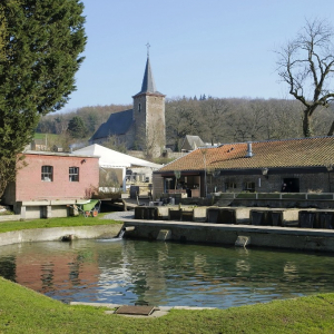 Commanderie et pisciculture ( photo Mich Flam )