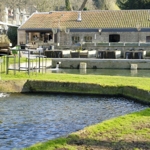 Commanderie et pisciculture ( photo Mich Flam )