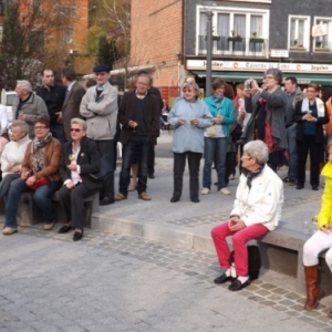 Un public clairseme mais attentif