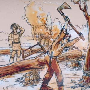 L'exploitation forestière autrefois