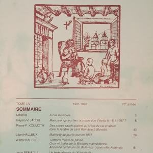 Revue de Malmedy - Folklore