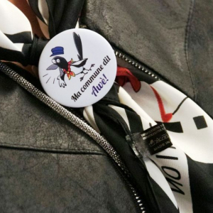 "Ma commune dit oui aux langues régionales" ( Photo de Jean Poucet )