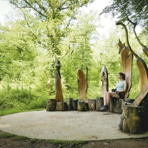 Le Sentier des Songes, dans la vallée des Zigomars. © MAXIME ALEXANDRE