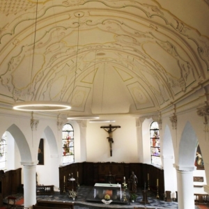 L'église rénovée ( photo Védia )