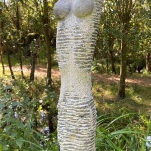 Luk Luts - Needle lady - Pierre bleue de Belgique
