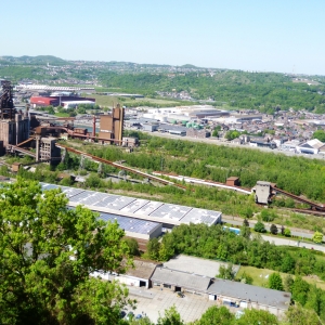 Paysage du bassin industriel liégeois