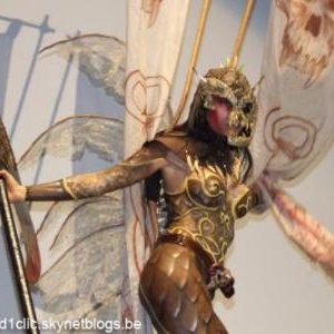 Le traditionnel Body Painting, toujours haut en couleurs