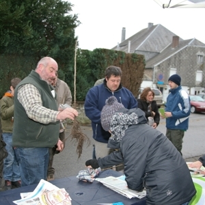 Distribution arbustes fruitiers Gedinne Ecolo