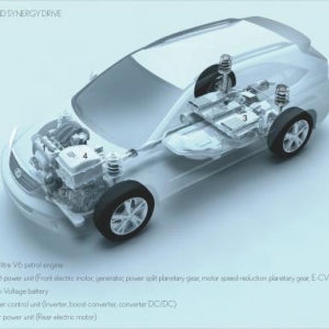 AUTO Essai: Lexus 400h.