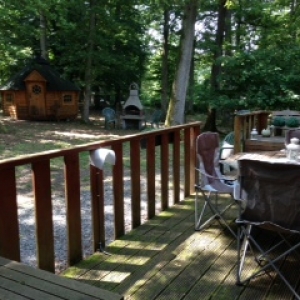 Hotton sur Ourthe - dans les Ardennes  " Le chalet Finlandais "