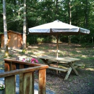 la table de pique nique