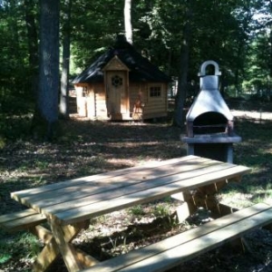 Hotton sur Ourthe - dans les Ardennes  " Le chalet Finlandais "