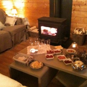 pour une bonne soiree au coin du feu de bois