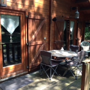 Hotton sur Ourthe - dans les Ardennes  " Le chalet Finlandais "