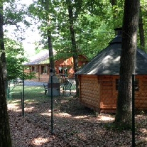 Hotton sur Ourthe - dans les Ardennes  " Le chalet Finlandais "