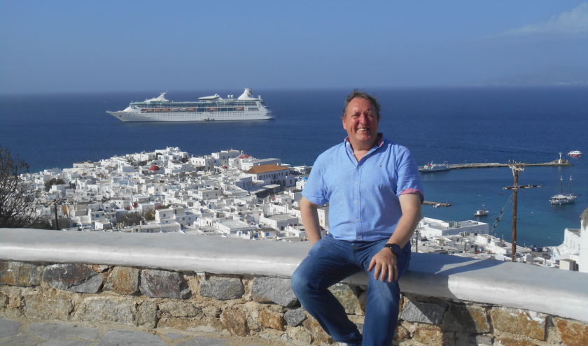 Bienvenue à Mykonos! Kalos orisaté sti Mykono! Avec José Burgeon et Jacques Chaumont.