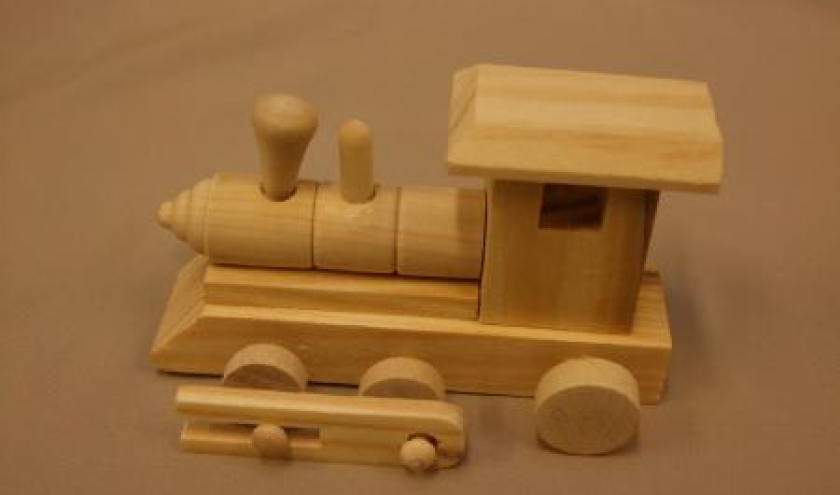 0.95 non garni train bois 8 sur 5 cm 