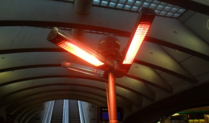 Chauffoirs Guillemins: ledispositif (electrique).
