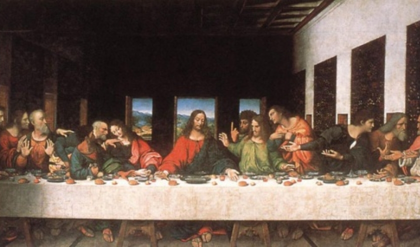 Leonard de Vinci. La Cene. Leonard de Vinci. La Cene.