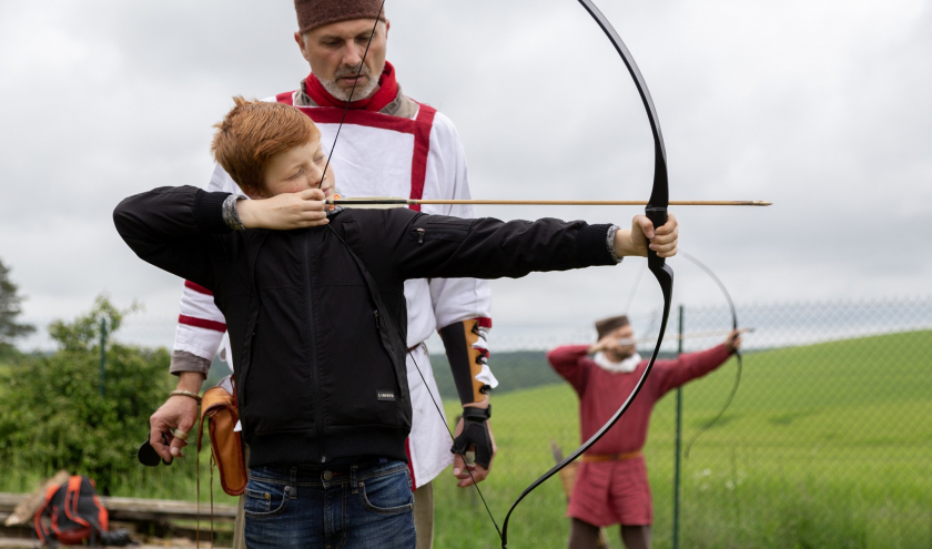 Atelier de tir à l'arc, les 07 & 08 septembre © « Les Bateliers »/Ville de Namur