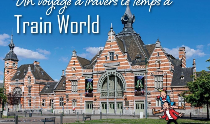 La Gare de Schaerbeek (1930), avec « Bob et Bobette » © « Train World »/« Standaard Uitgeverij »/2021