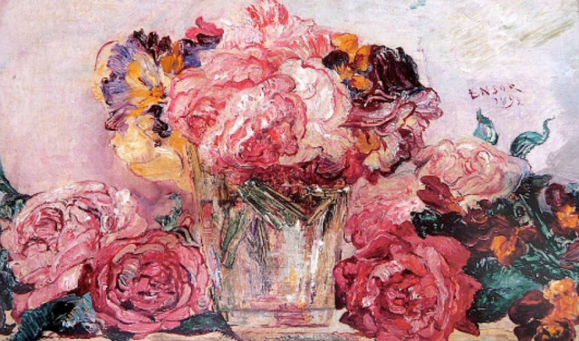 « Roses » (détail) (James Ensor/1892)