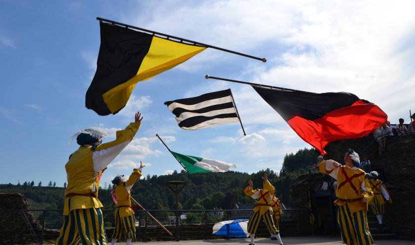 En pleine performance folklorico-sportive © « Alfers Namurois »