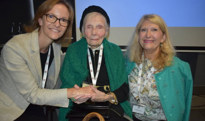 Anne Barzin, Aline Bolland & Anne-Marie Salembier © Photo : Murielle Lecocq