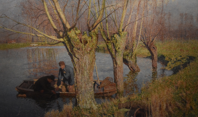 « La Levée des Nasses »/1893/129 x 198 cm (Emile Claus) © « Musée d’Ixelles »