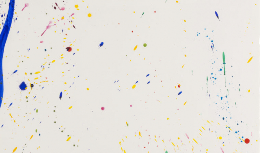 Untitled © Sam Francis/1964 © Coll. Fonds Jos Knaepen © Photo : "Studio Philippe de Formanoir"