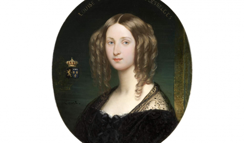 "Louise d'Orléans, reine des Belges" (Joseph-Désiré Court/vers 1833) © "Musée Condé" © Ph. : Mathieu Rabeau