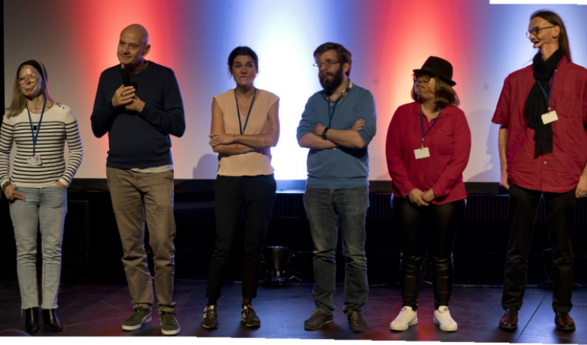 De g. à d., Patricia, Didier, Gaelle, Guilhem, Jenny et Stéphane © Marie-Christine Paquot/« EOP »
