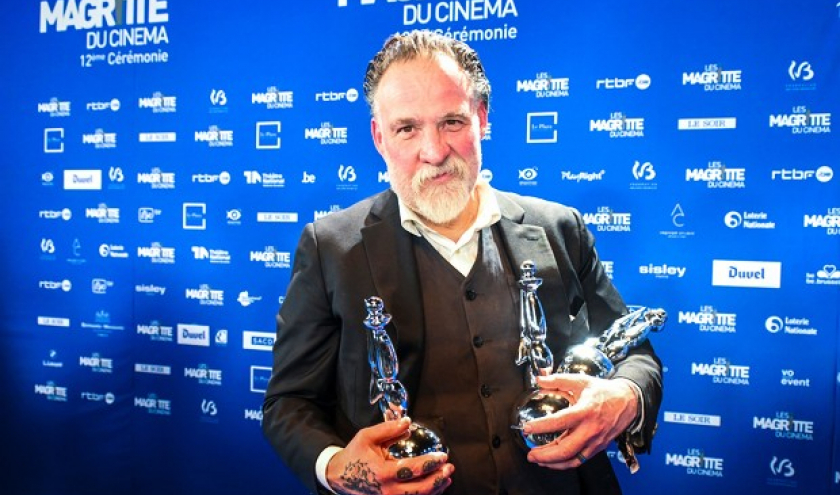 Bouli Lanners, triple lauréat, en 2023, président de la Cérémonie, en 2024 © Photo : « MdC »