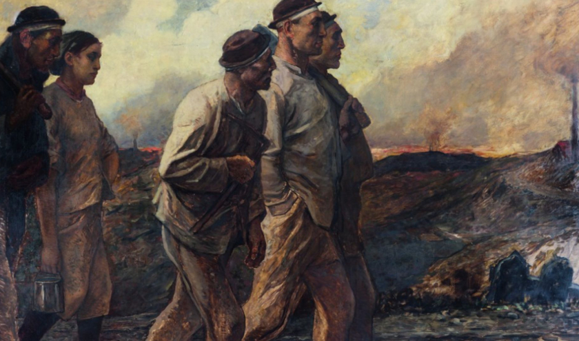 « Le Retour des Mineurs » (Constantin Meunier) © « MRBAB »