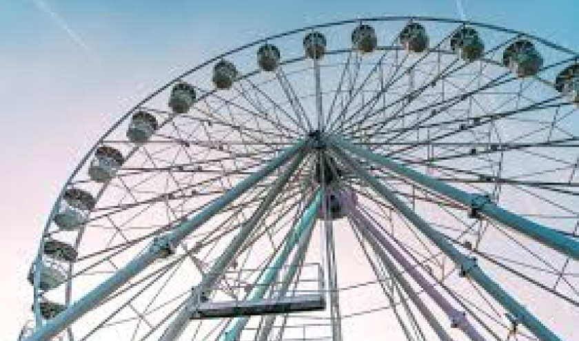 La « Grande Roue », de 40 m de hauteur © Photo : « Enjeu »/« Le Tournevent »