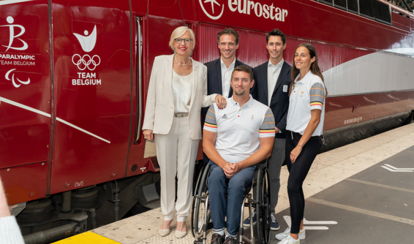 Gwendoline Cazenave, Cédric Van Branteghem, Olek Kazimirowski, Camille Laus & Joachim Gérard © "Eurostar