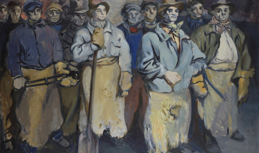 « Les Délégués » (Boris Taslitzky/1947) © "La Piscine"/Roubaix © Photo : Alain Leprince