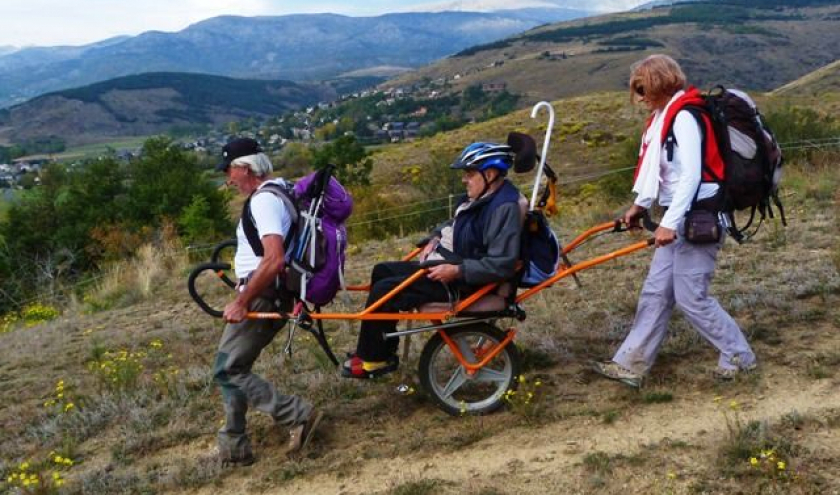 La « joélette », un tout terrain idéal pour les PMR © « Nataph »