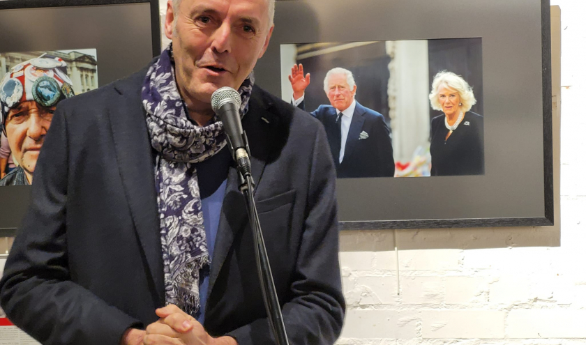 Jacques Duchateau, le nouveau doyen des Photographes namurois © Photo : Murielle Lecocq