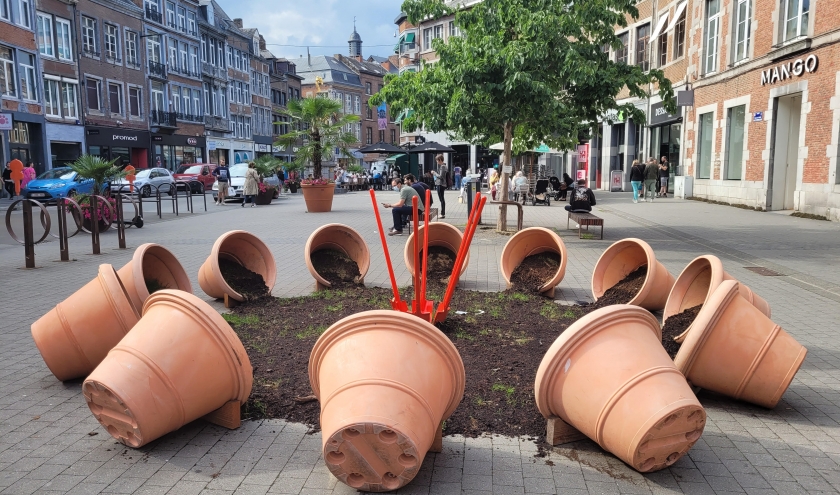 "Pow Wow", Place de l'Ange © Bob Verschueren © Photo : Murielle Lecocq