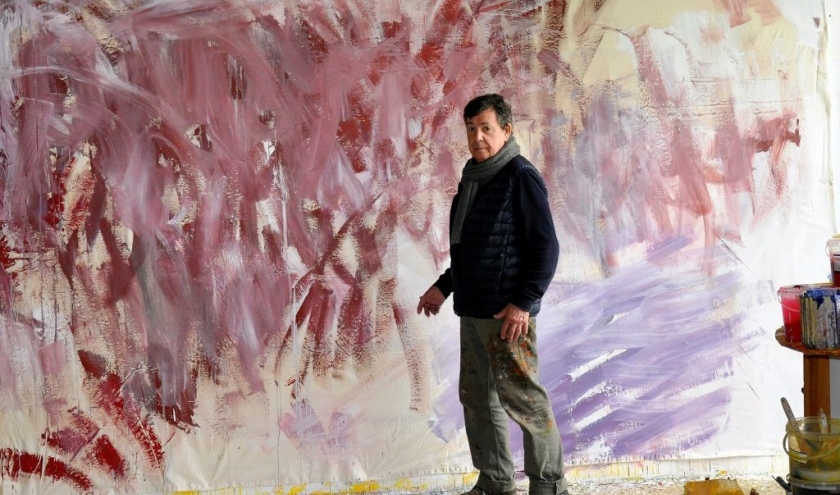 Au travail, dans l'un de ses ateliers © Christian Sorg